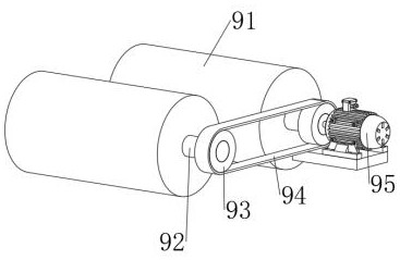 Intelligent powder grinding device for food industrial processing and using method