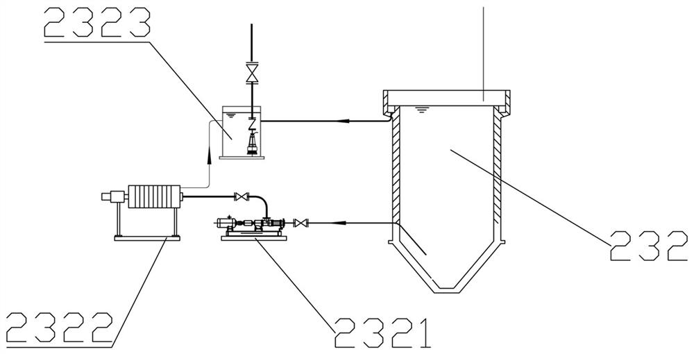 Ion exchange resin production wastewater treatment system and method