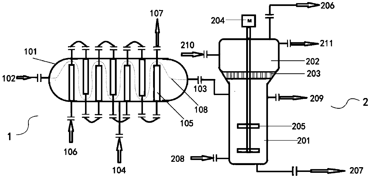 Reaction device and method for preparing light hydrocarbon alternating copolymerization microsphere