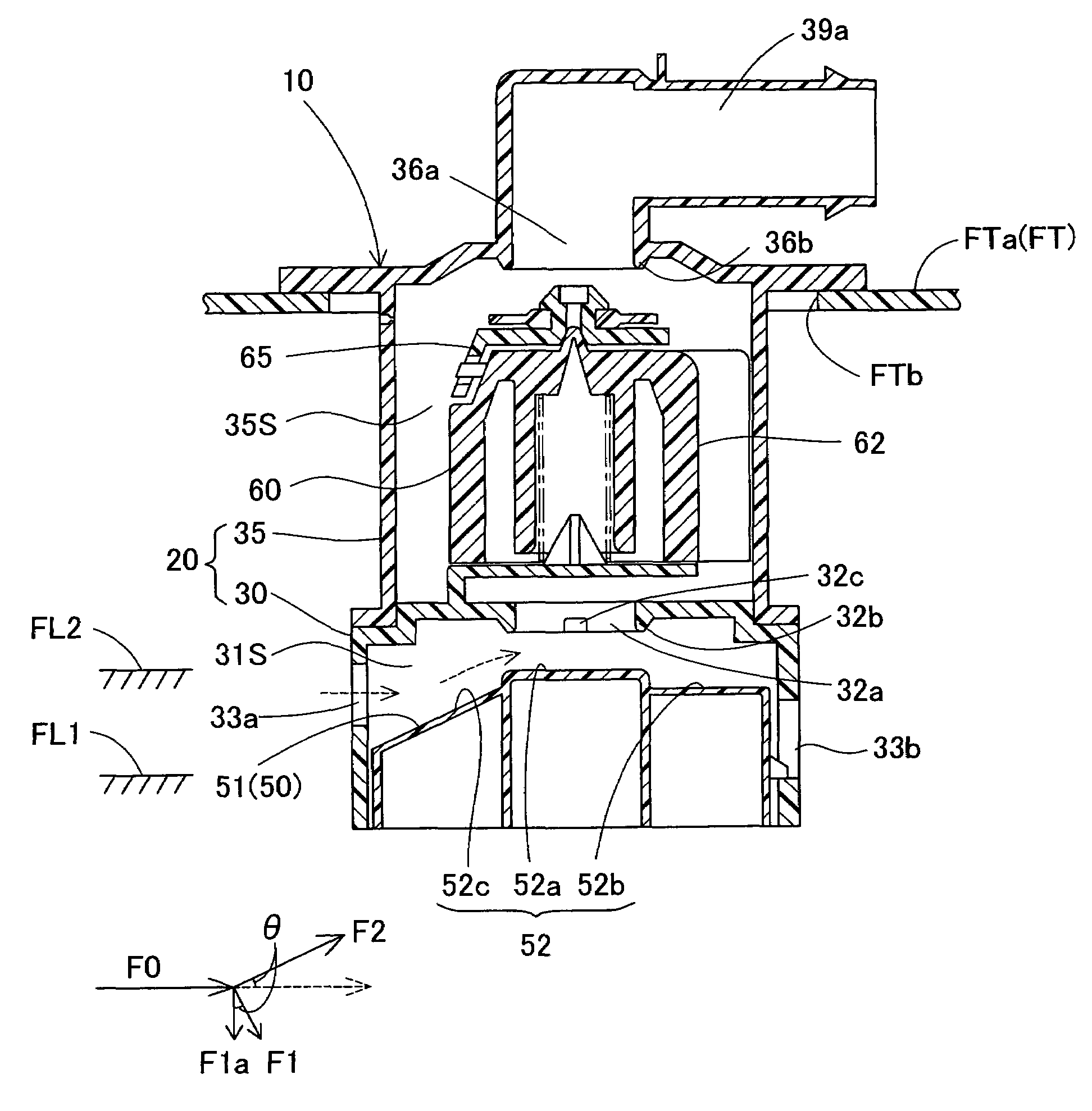 Fuel cut off valve