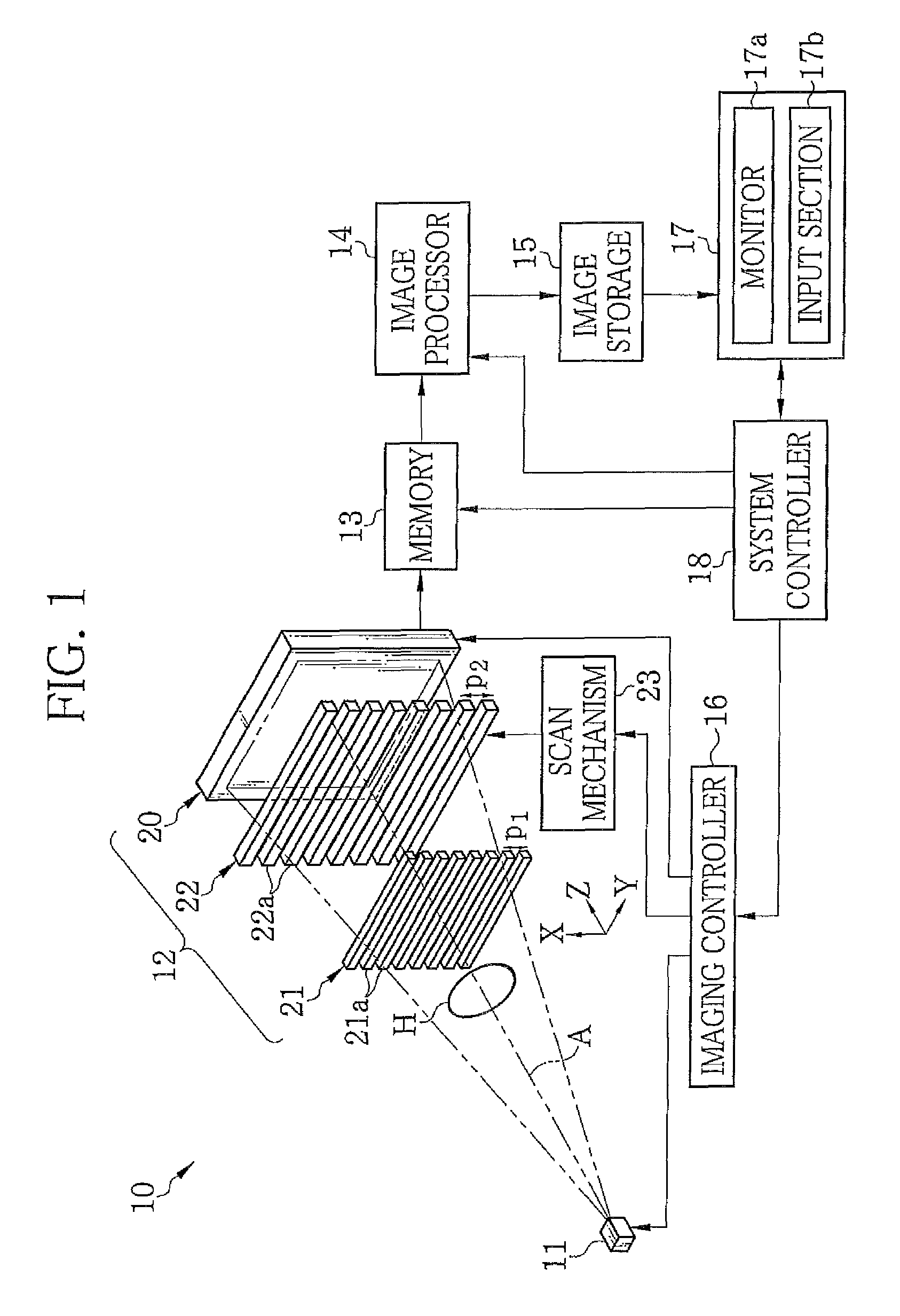 Radiation imaging system and image processing method