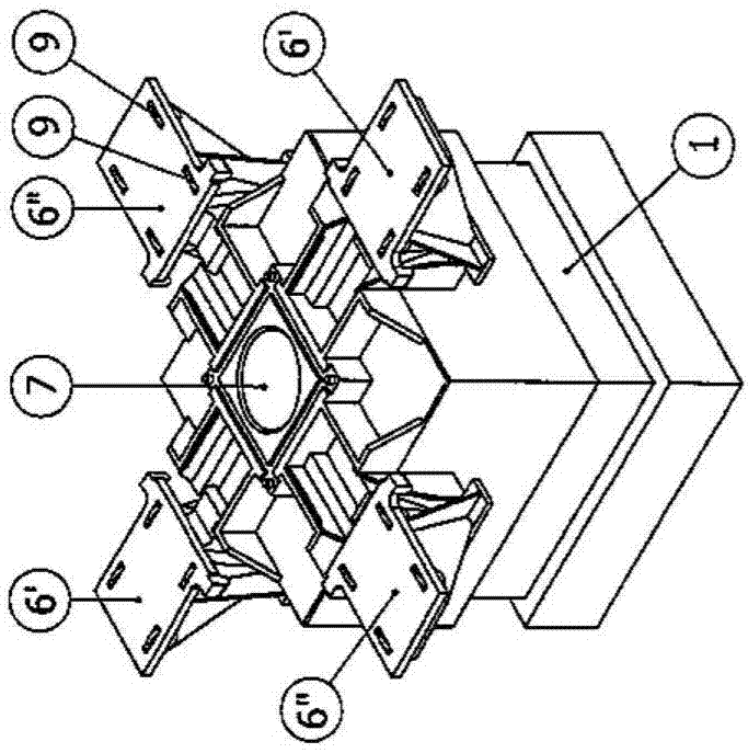 Push-up system for heavy loads