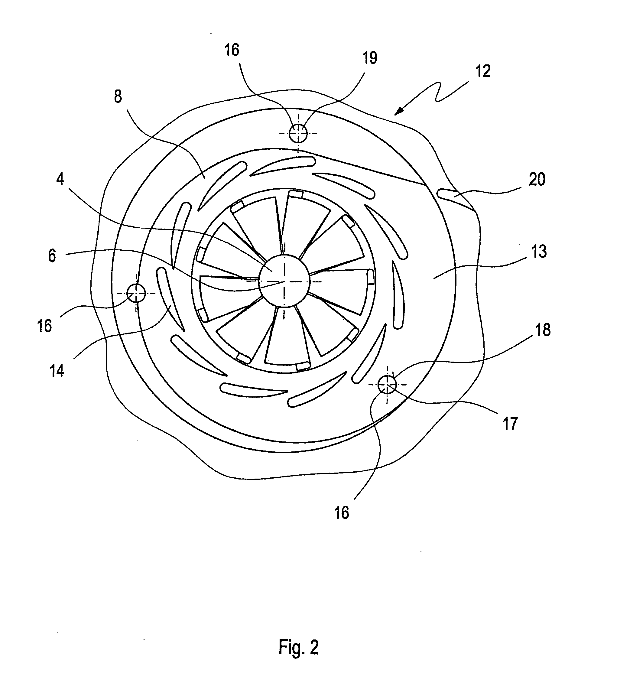 Exhaust gas turbocharger for an internal combustion engine