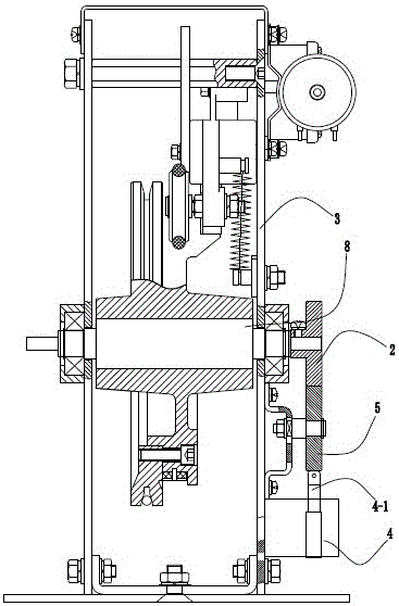 Method and device for leveling and anti-slipping of an elevator