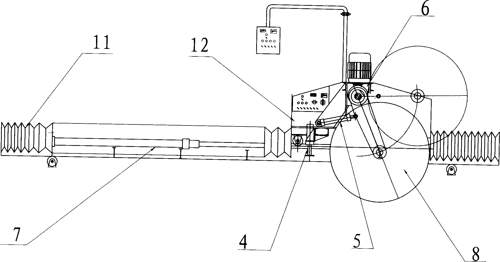 Technique for mining specified dimension stone in stone quarry directly and cutting apparatus