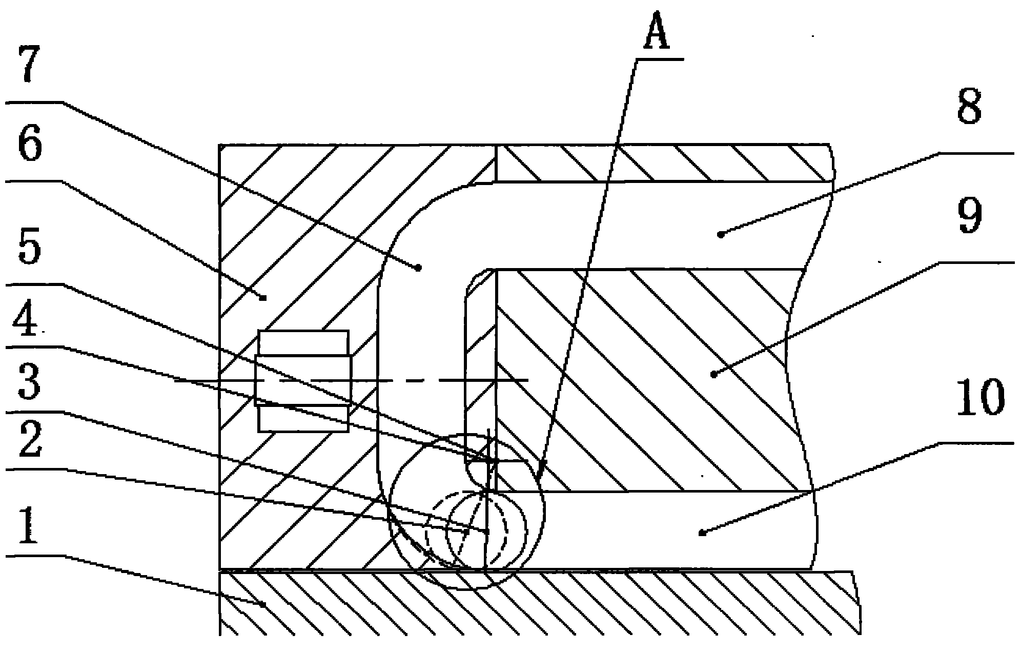Linear roller guide rail pair inverter