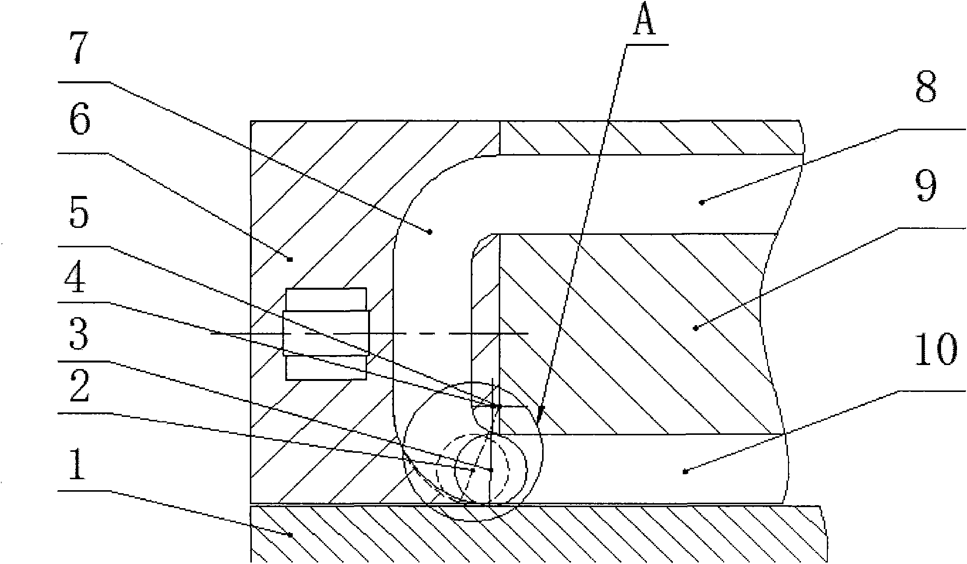 Linear roller guide rail pair inverter