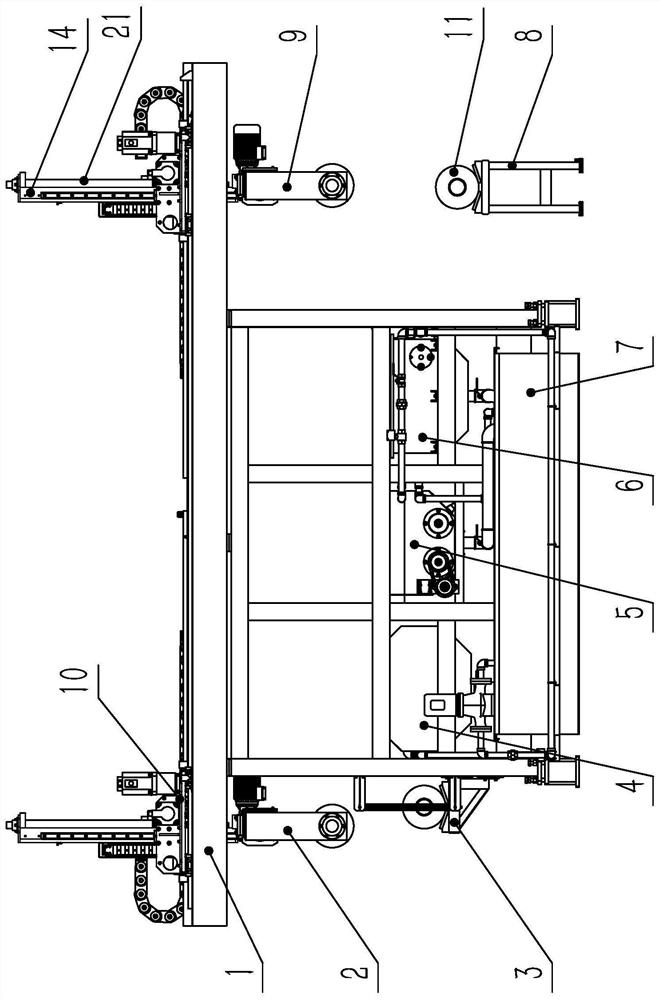 Automatic cleaning machine for gravure rollers of printing machine