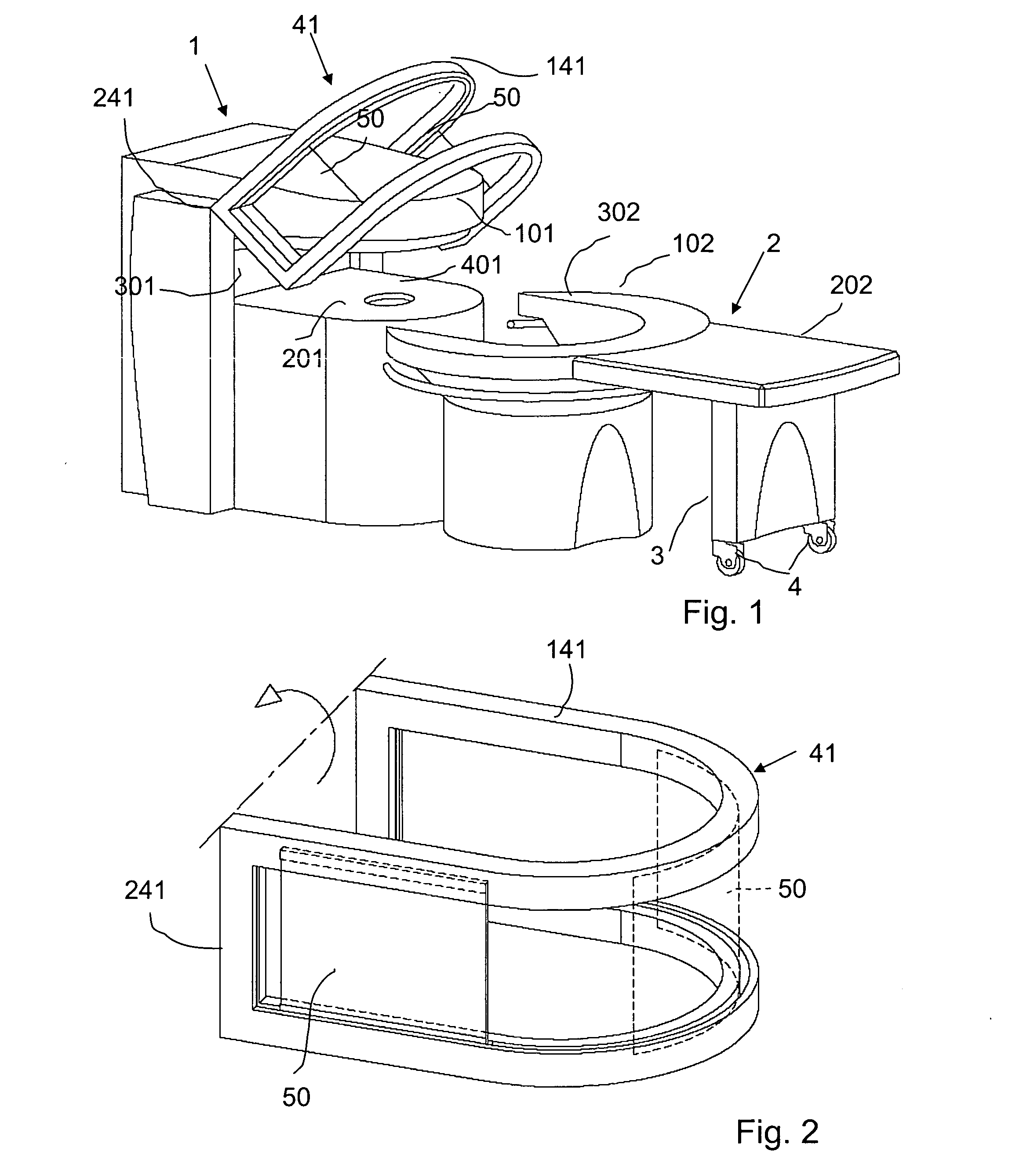 Nuclear magnetic resonance imaging device
