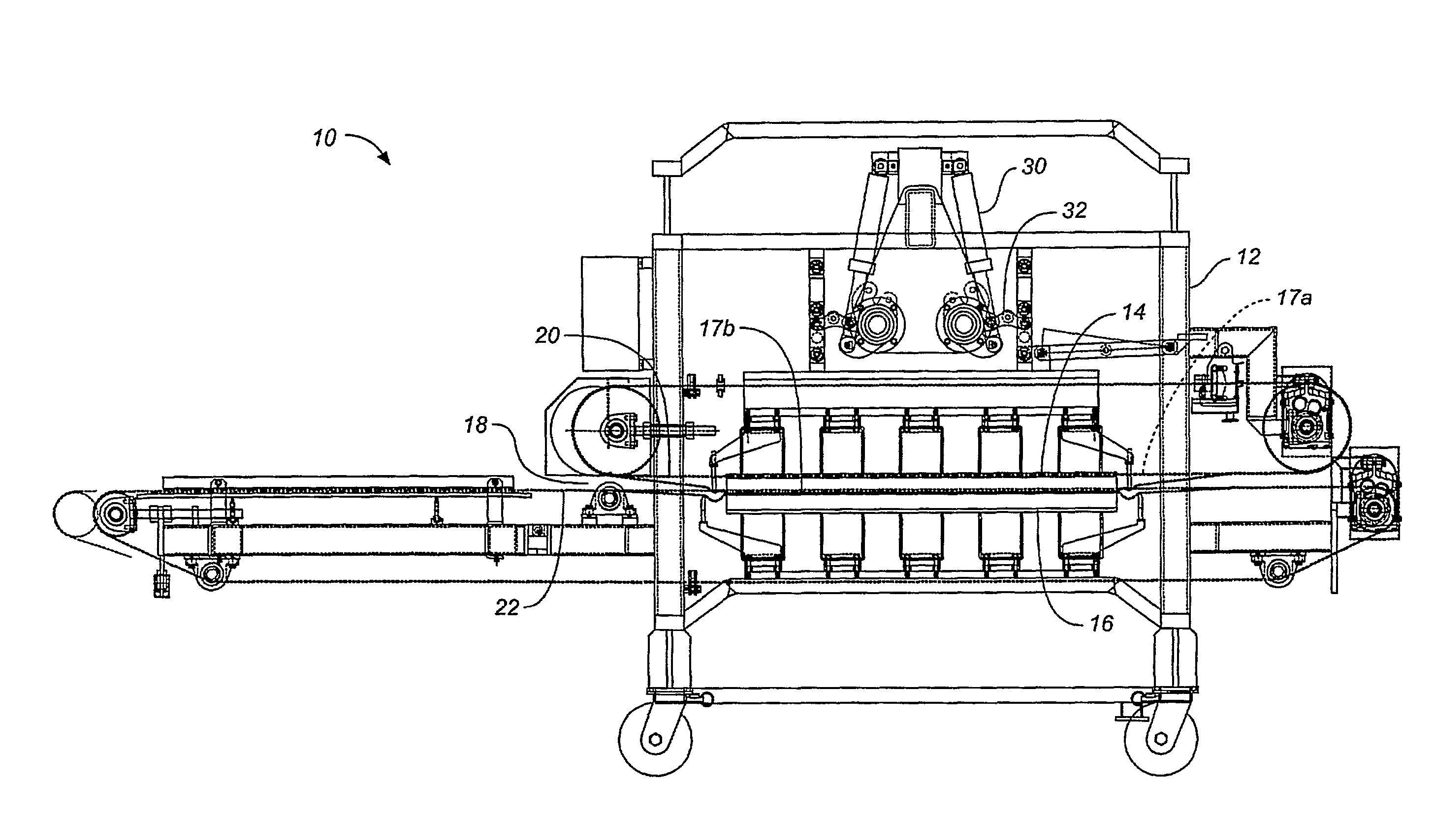 Semi-Continuous Meat Press Method and Apparatus