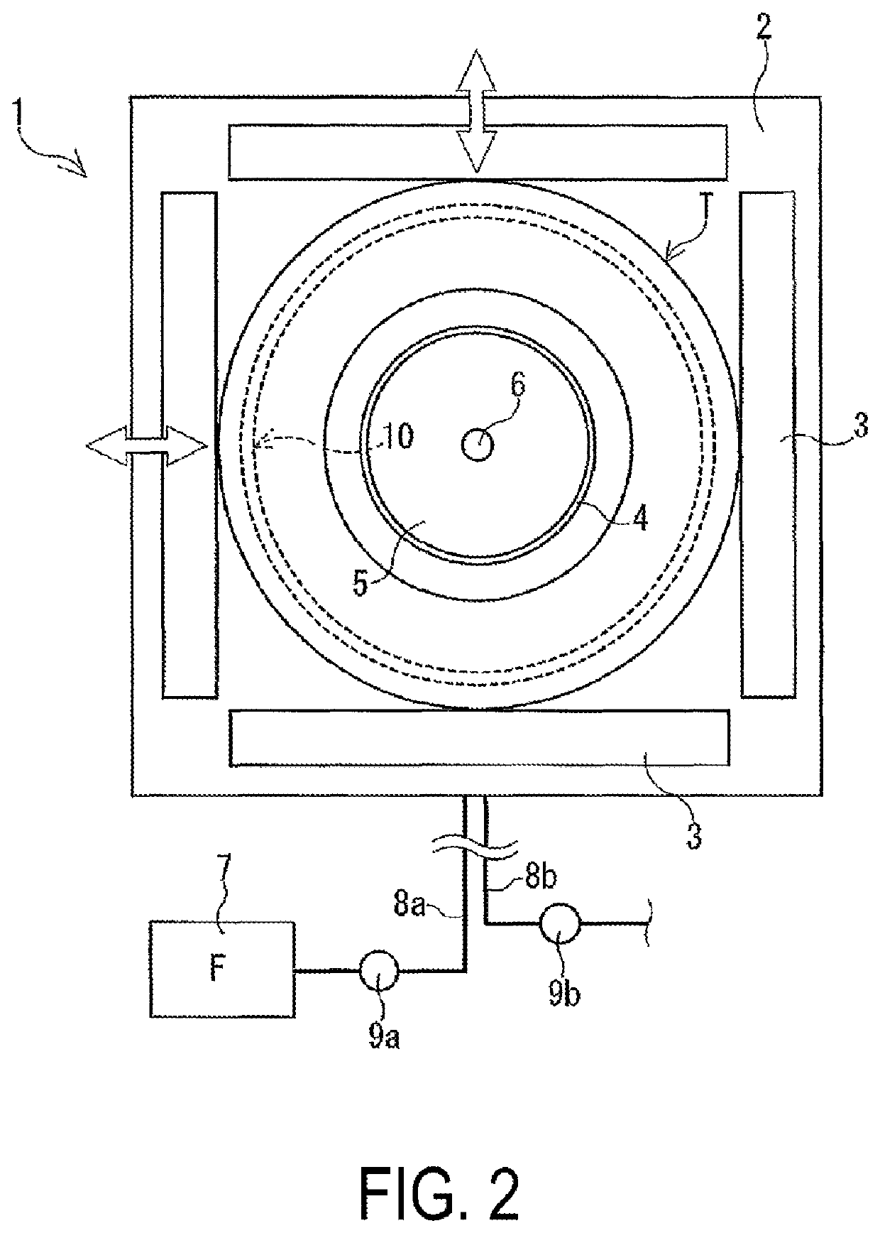 Method and device for attaching sound absorbing member to tire inner face