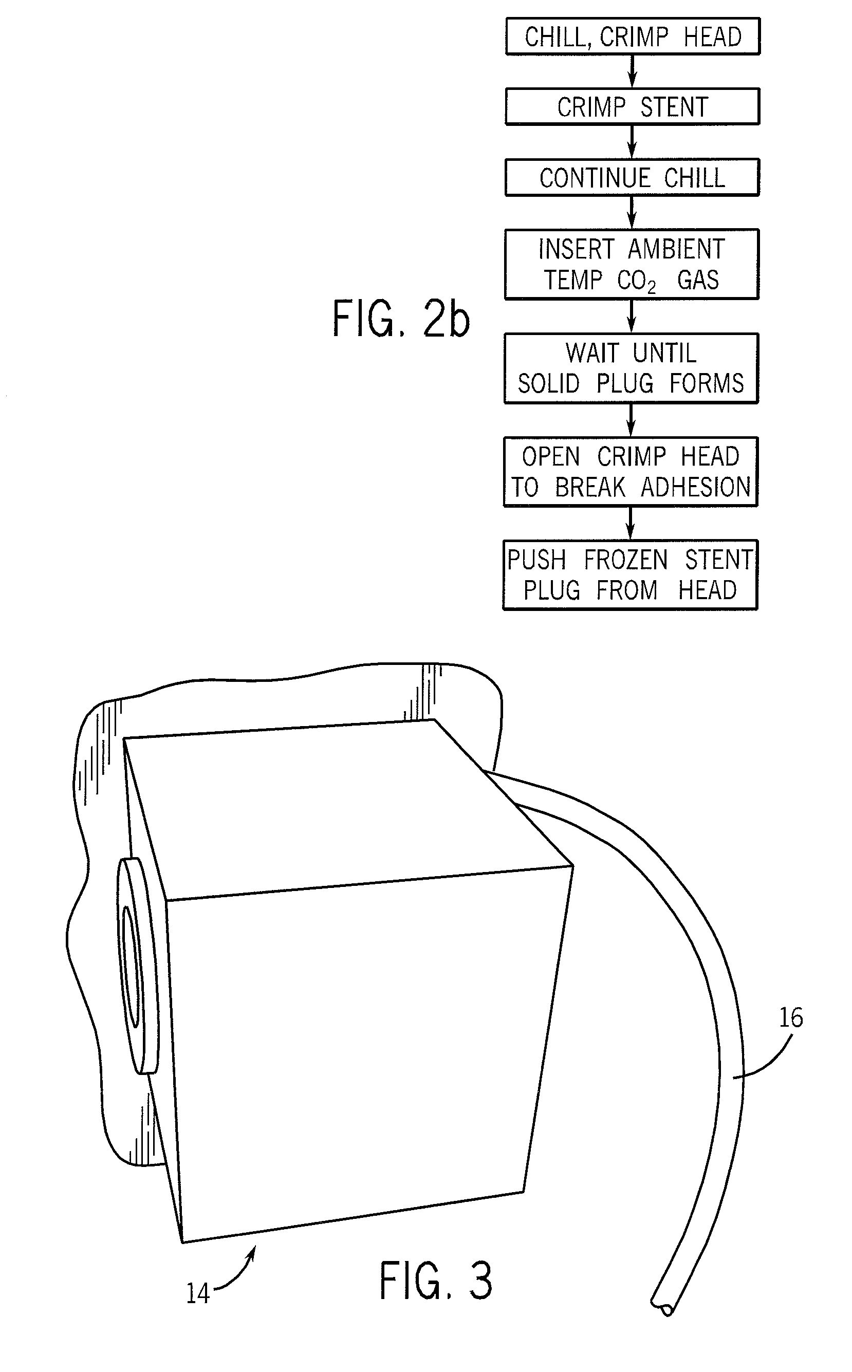 Method and apparatus for cold loading articles