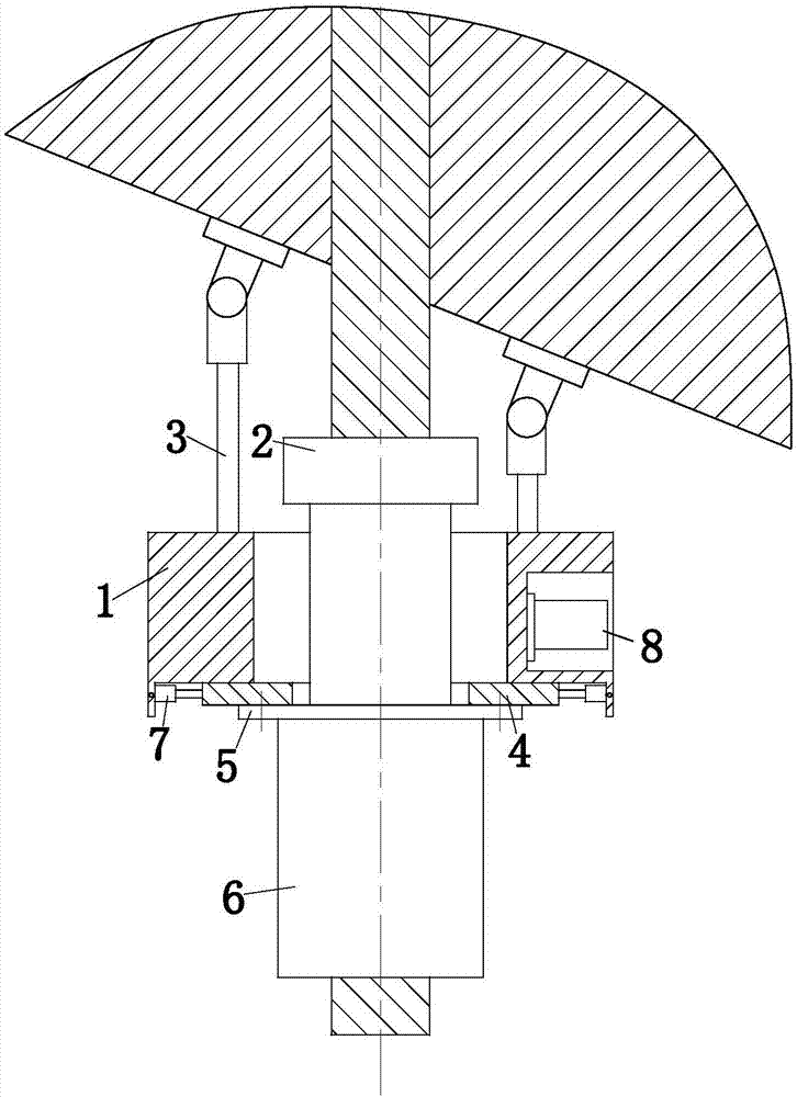 Portable fast detector for detecting bonding stress of steel bar