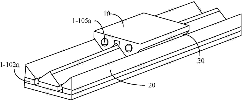 Magnetic levitation guide rail and air gap thickness control method thereof