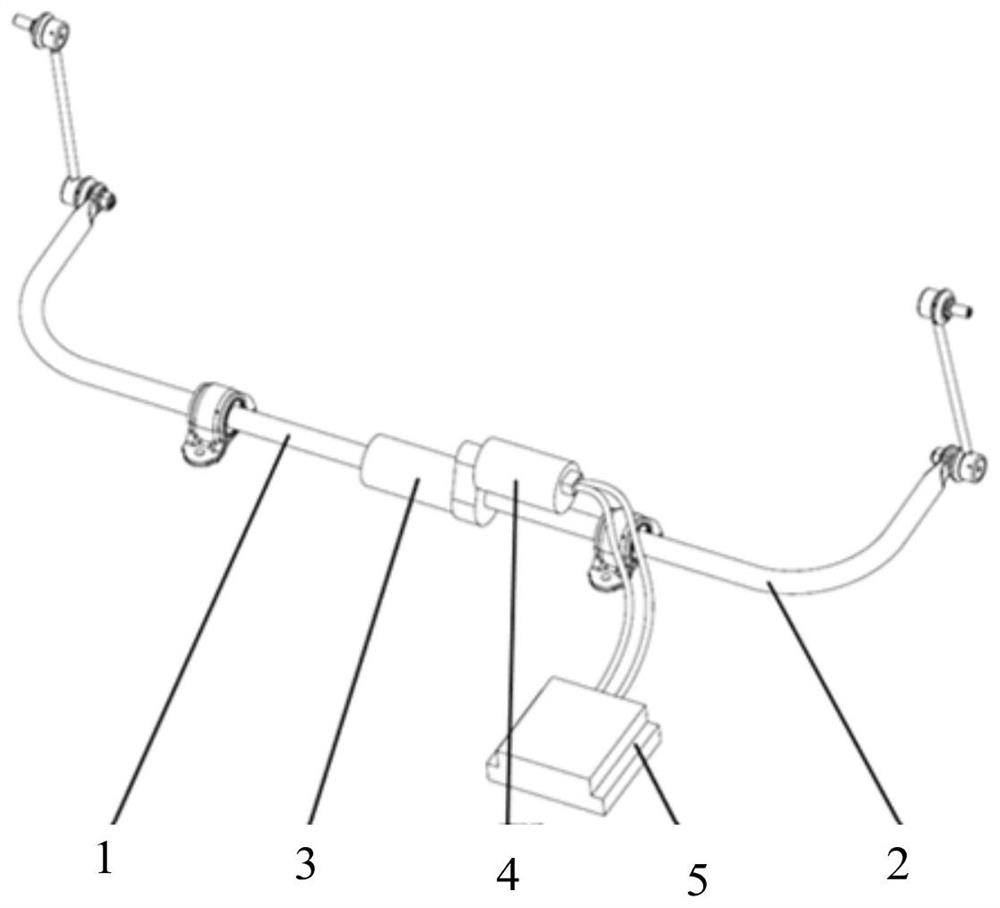 Lateral stabilizer bar assembly, lateral stabilizer bar system and vehicle