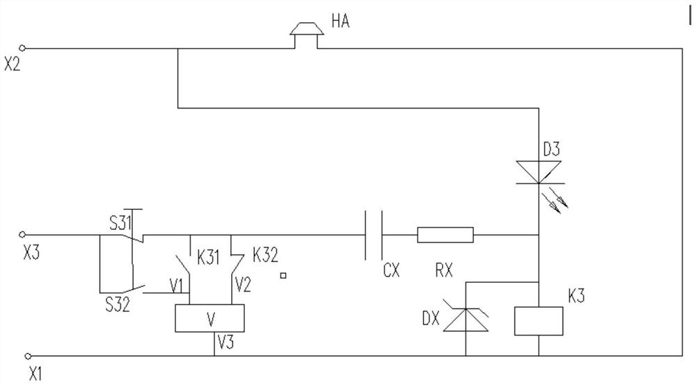 A high-voltage switchgear test module