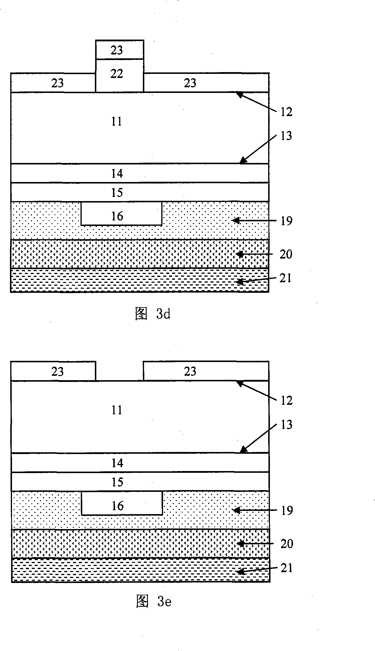 Method for forming grounding via hole between gallium nitride device and circuit