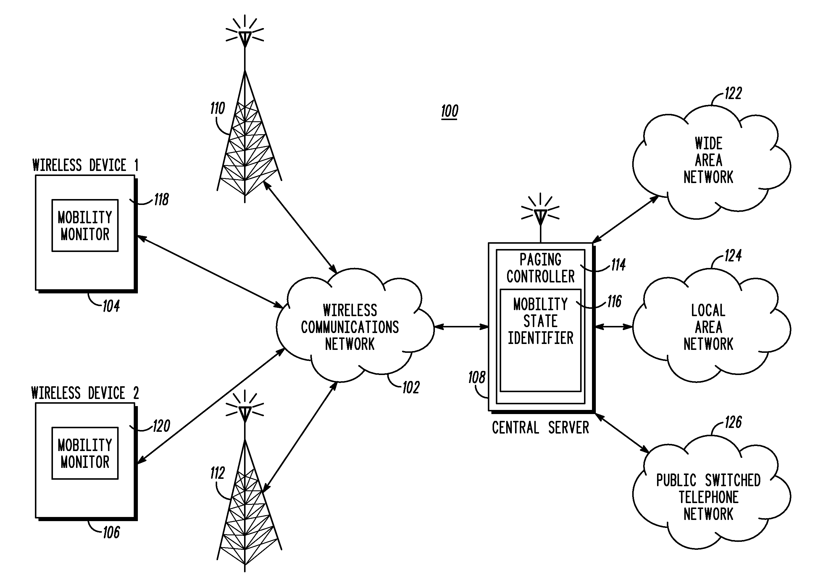 Selection of wireless communication cells based on a mobility state of a wireless device