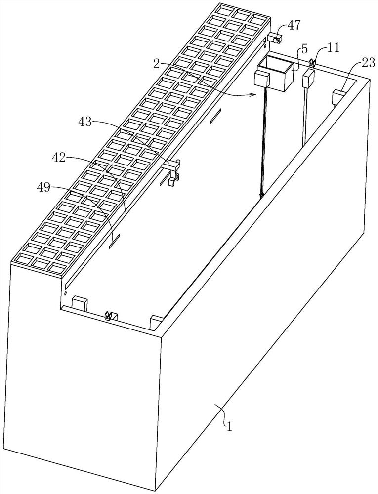 Automated rack plating pool