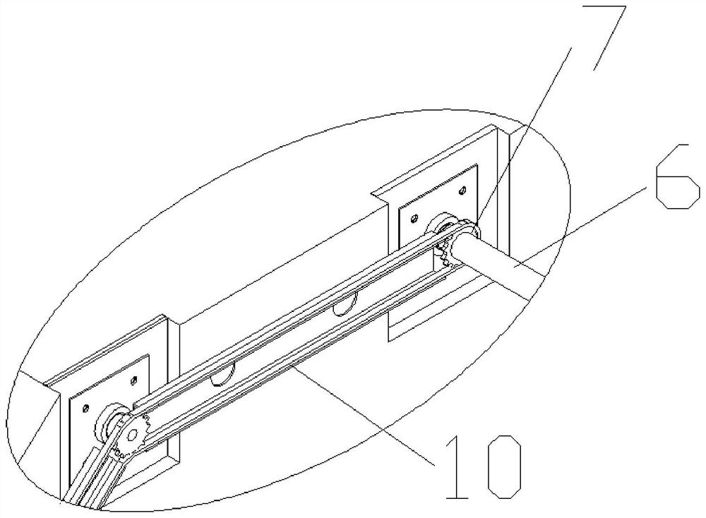 Automatic multi-section cleaning device capable of rotating up and down for diversion canal and treatment method