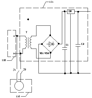 Intelligent chair with voltage stabilizing function