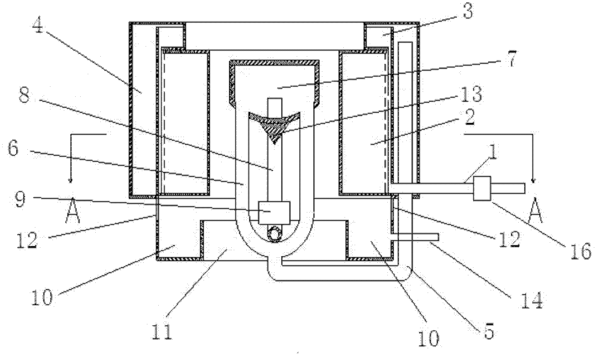 Range type reaction kettle using hydroxy fuels