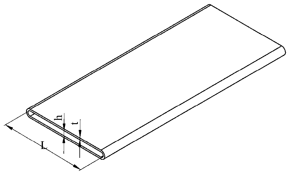 Design method of forming cutter for any-pipe-diameter tail end structure of automobile radiator core