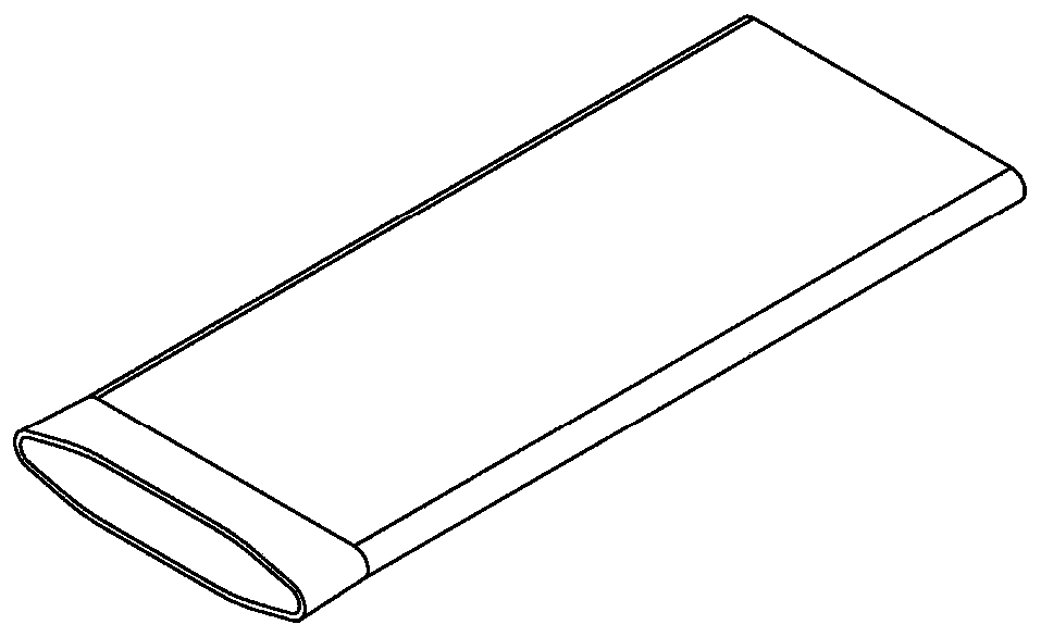 Design method of forming cutter for any-pipe-diameter tail end structure of automobile radiator core