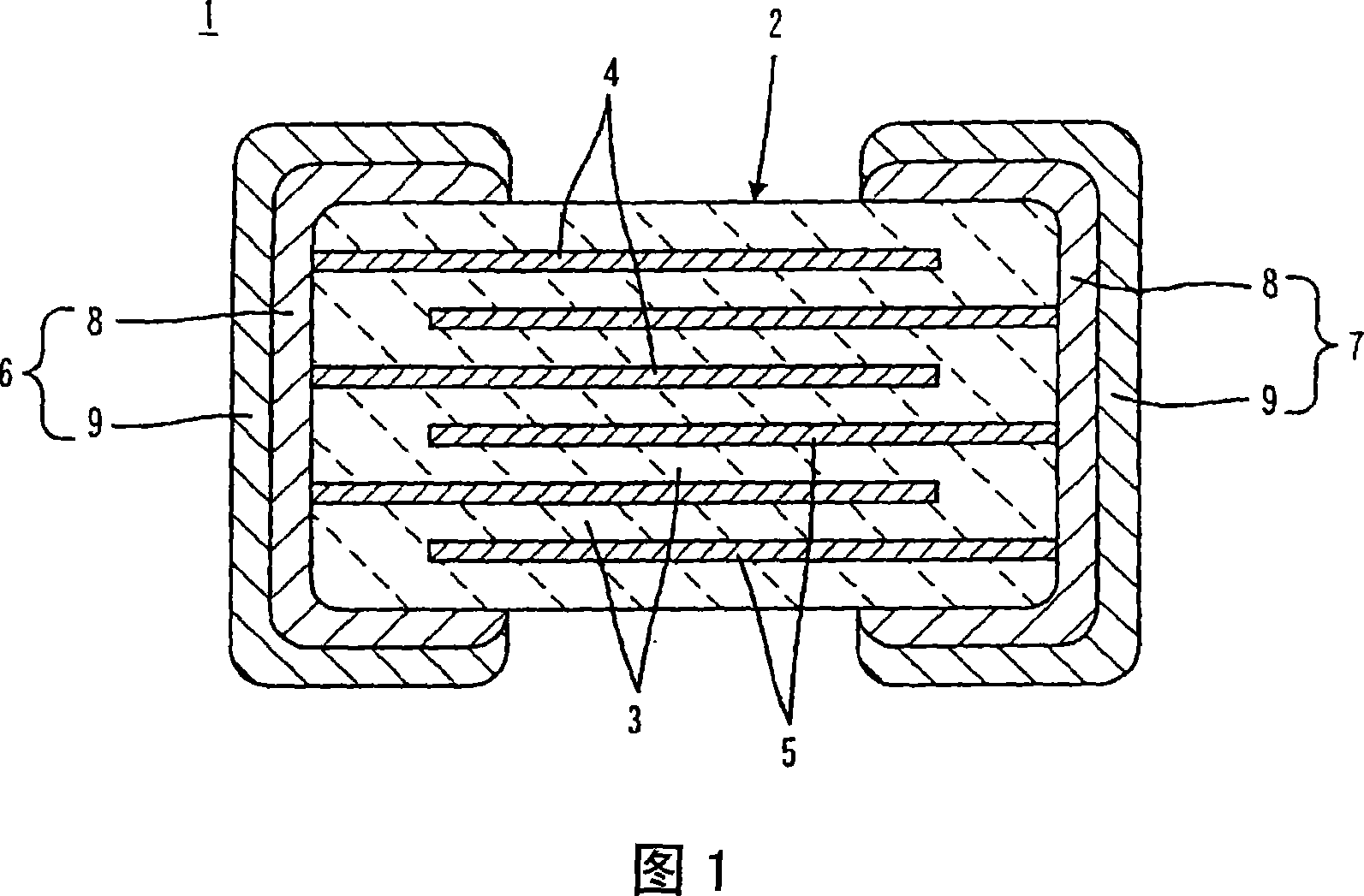 Multilayer ceramic capacitor and method for controlling equivalent series resistance