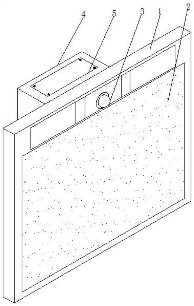 COB display panel with ambient light perception