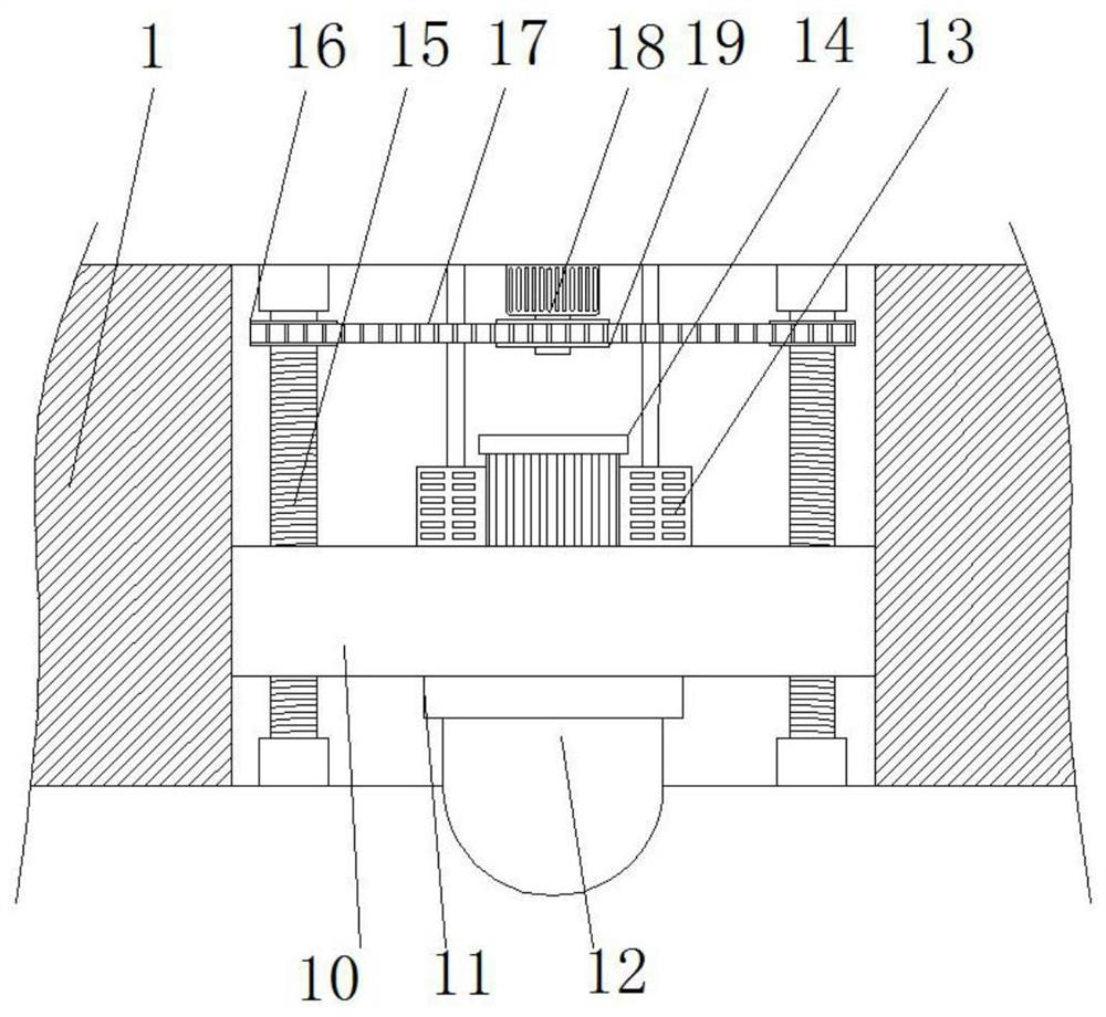 COB display panel with ambient light perception