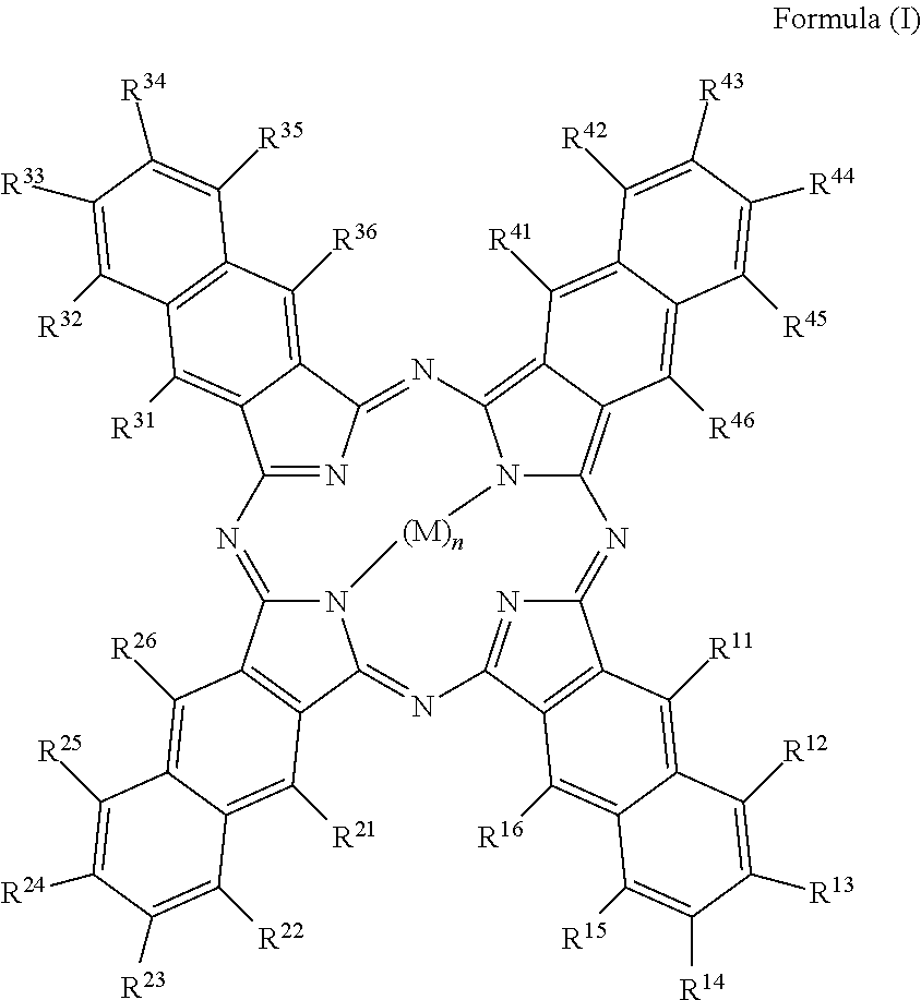 Method of proving authenticity, signal conversion method, polymer welding method, method of producing lithographic printing plate, ink for printing, toner, and heat ray-shielding material, each using naphthalocyanine compound, and method of producing naphthalocyanine compound