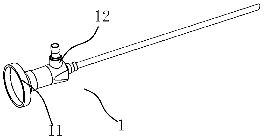 Initialization adjusting device for detecting optical performance of medical endoscope