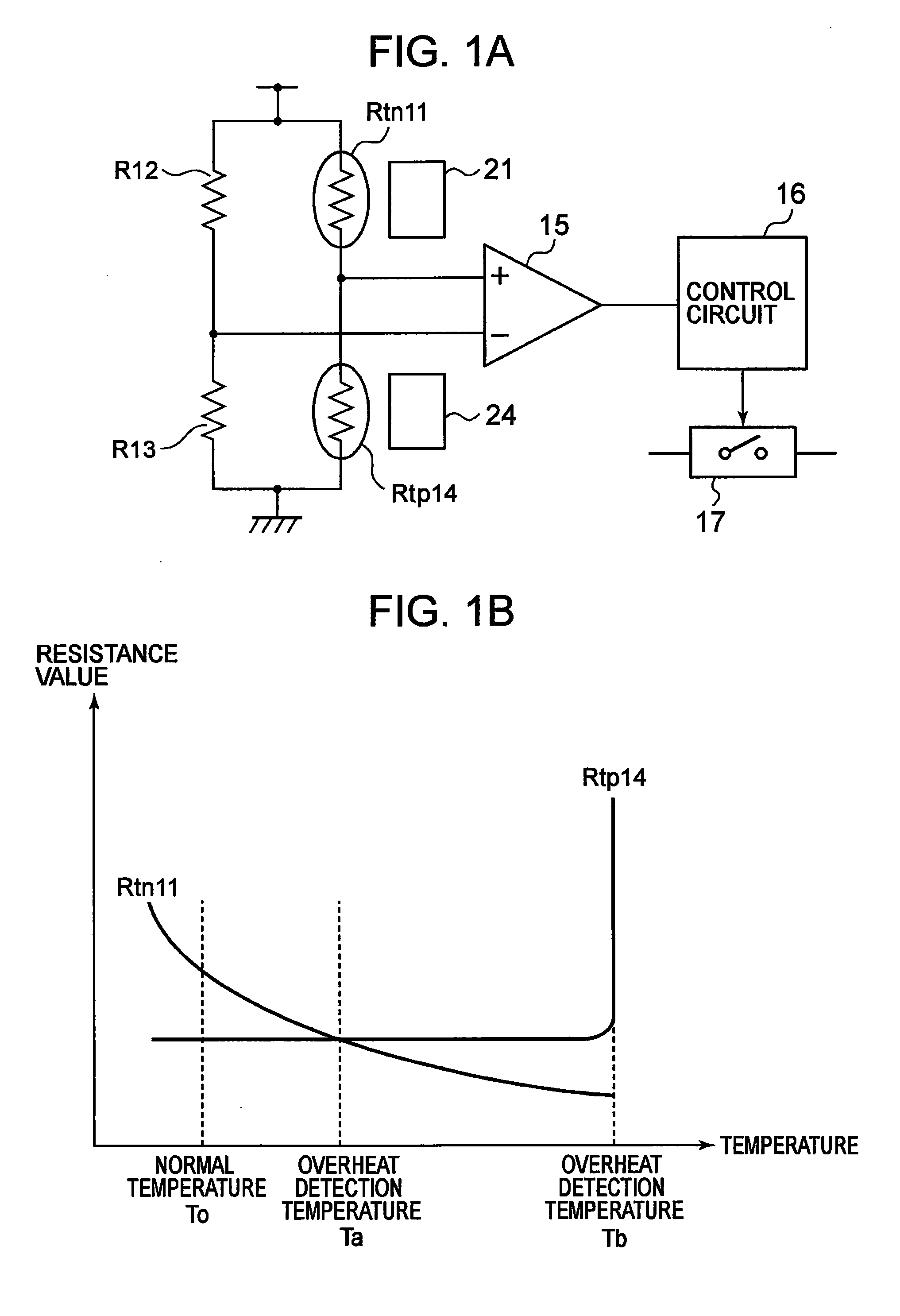 Overheat protection circuit