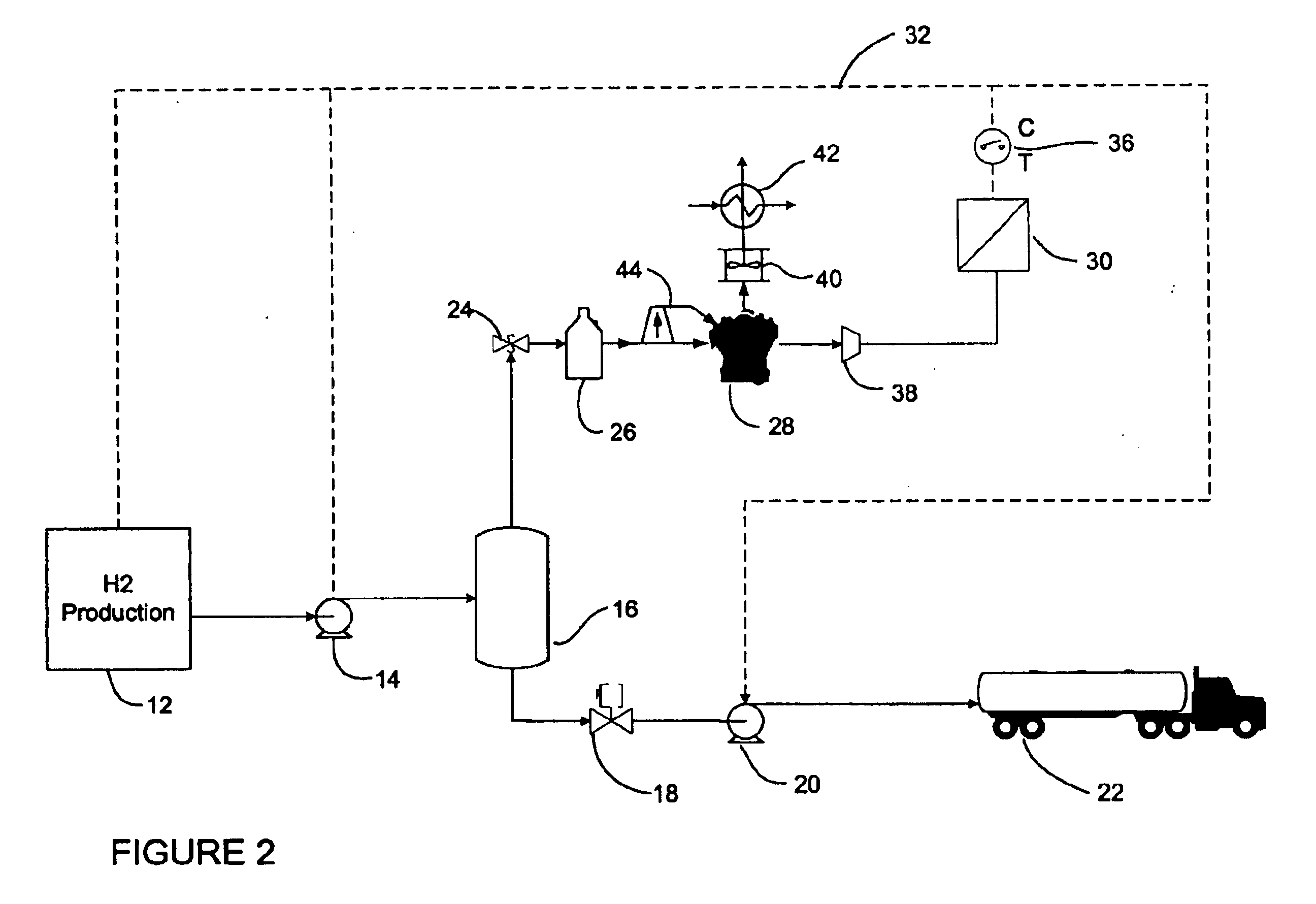 Hydrogen fueled electrical generator system and method thereof