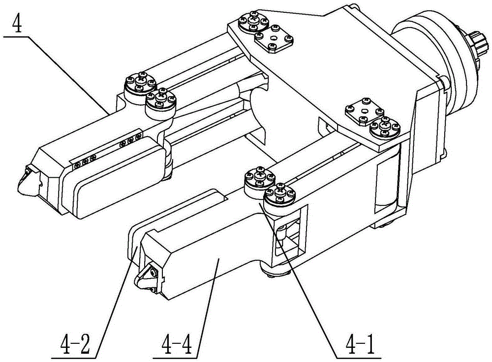 Paw for double-position grabbing