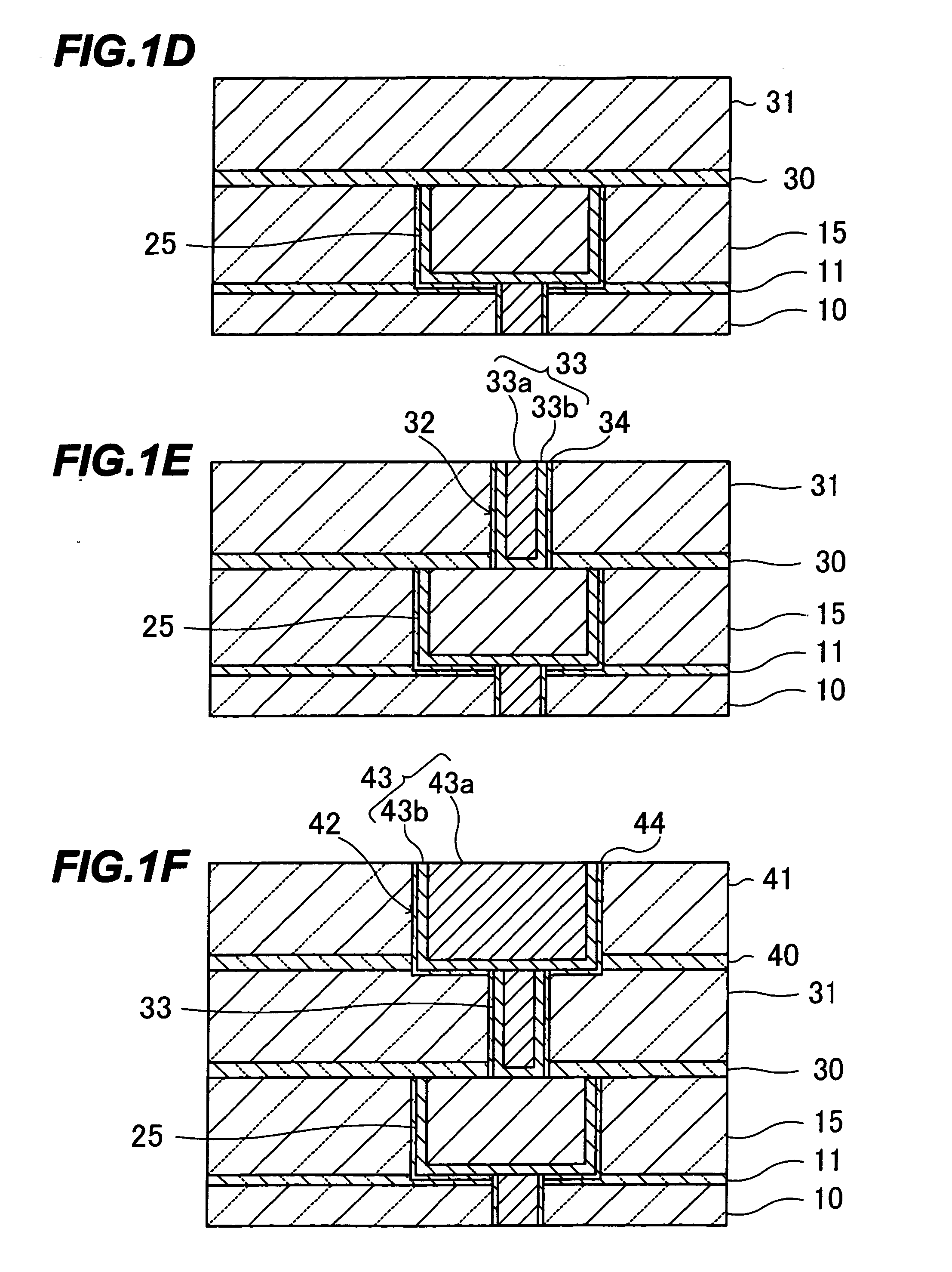 Manufacture method for semiconductor device having improved copper diffusion preventive function of plugs and wirings made of copper or copper alloy and semiconductor device of this kind