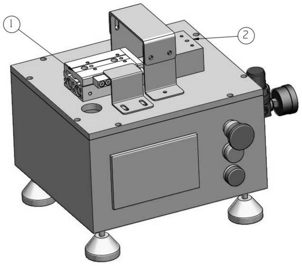 Automatic plugging test machine for solar junction box connector