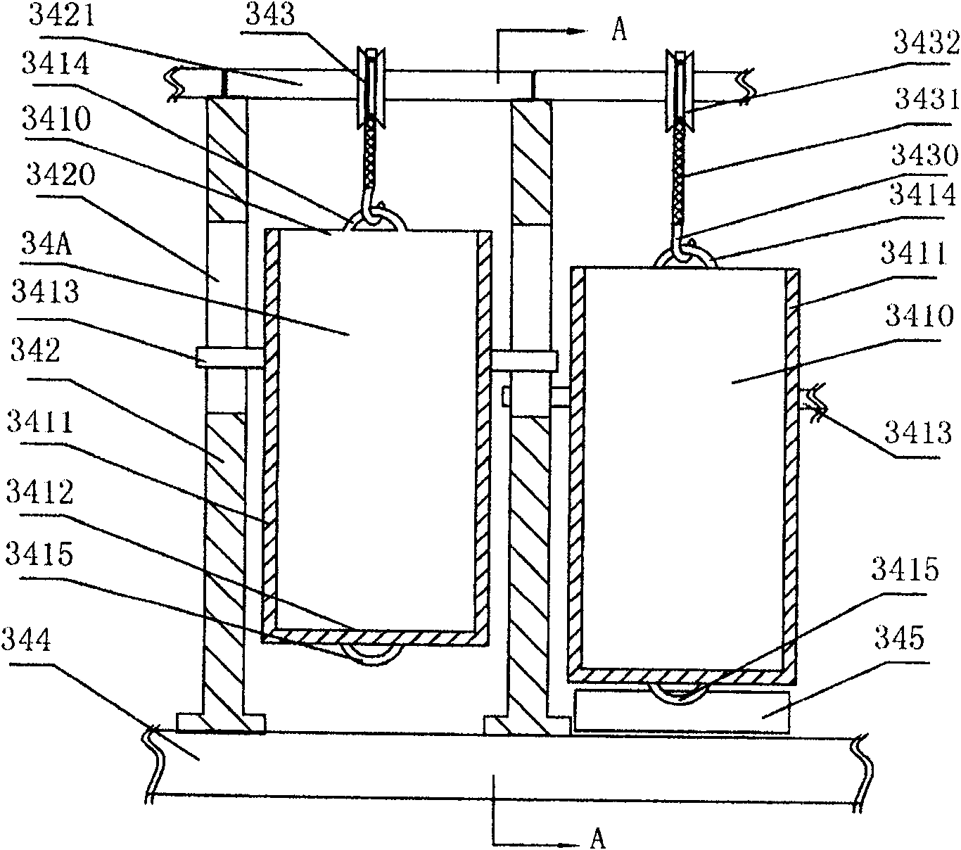 Automobile and electronic waste recovery process and its system