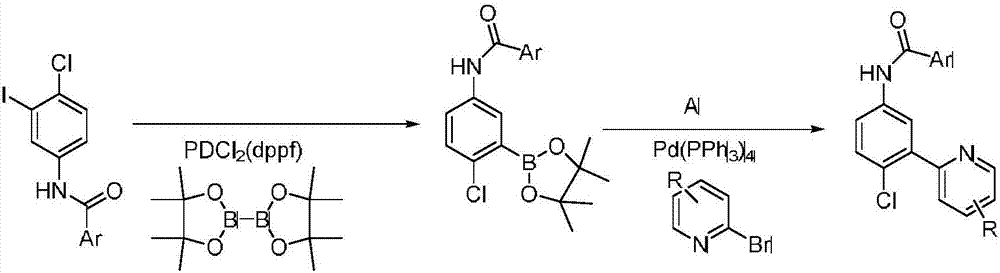 Synthesis method of vismodegib