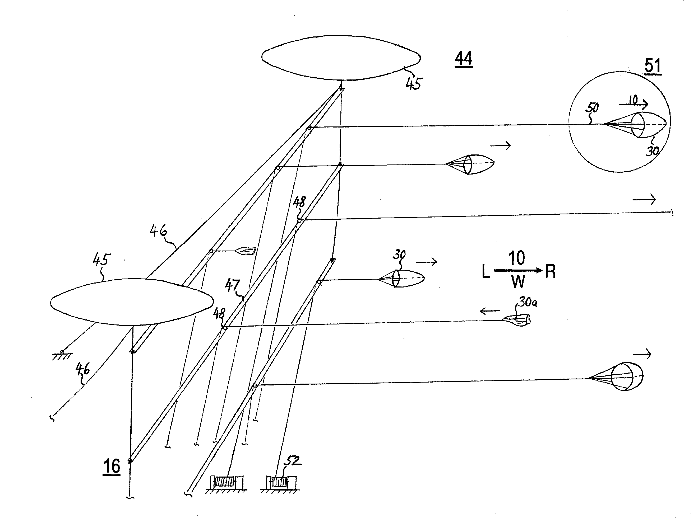 Power generating windbags and waterbags