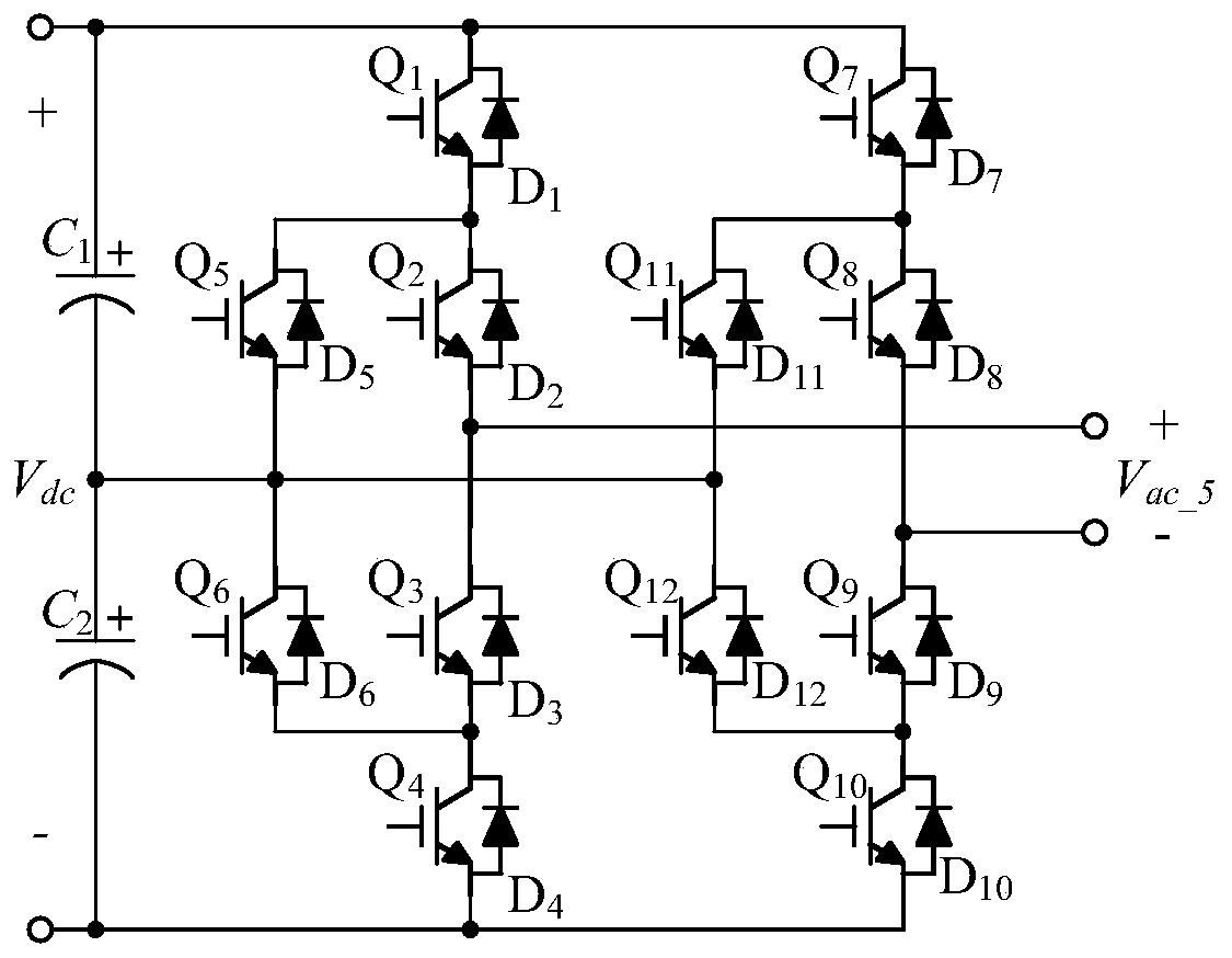 Isolated double-full-bridge active neutral-point-clamped three-level DC/DC converter