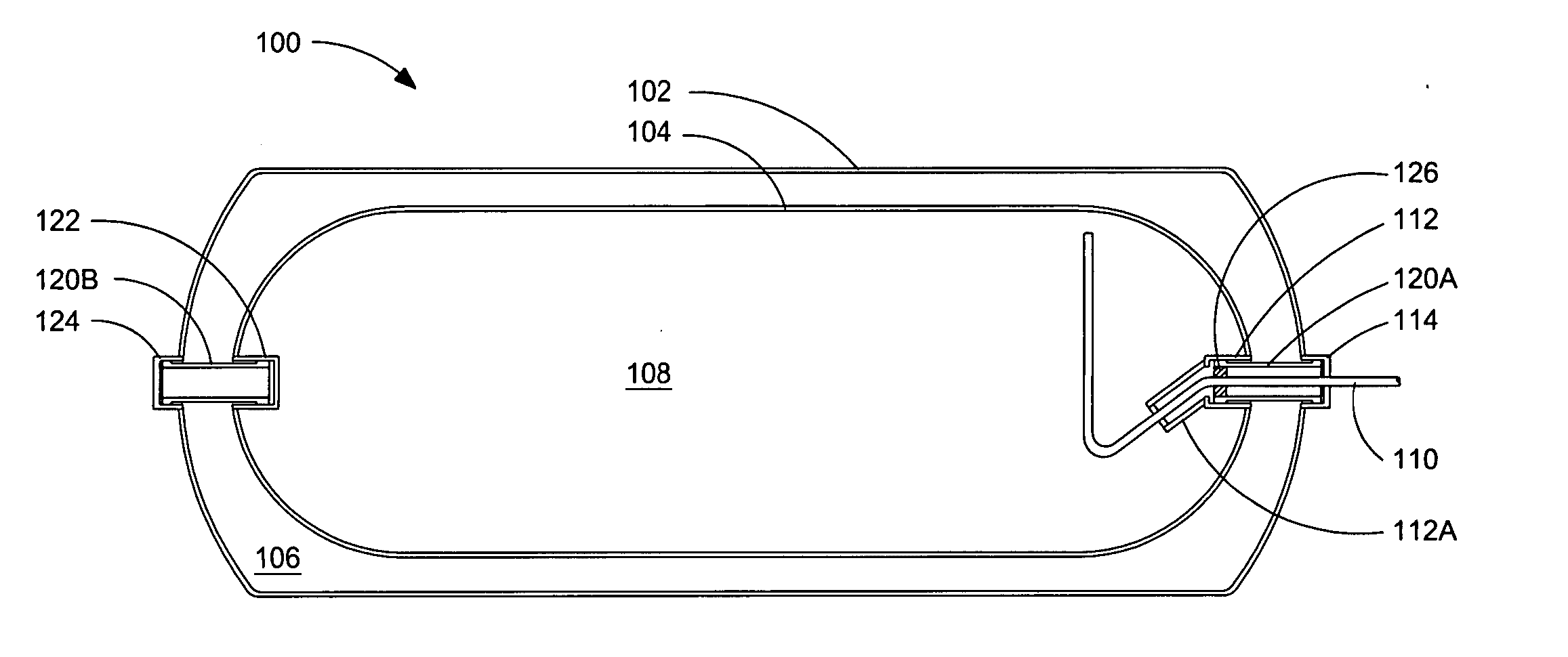 Container for holding a cryogenic fluid