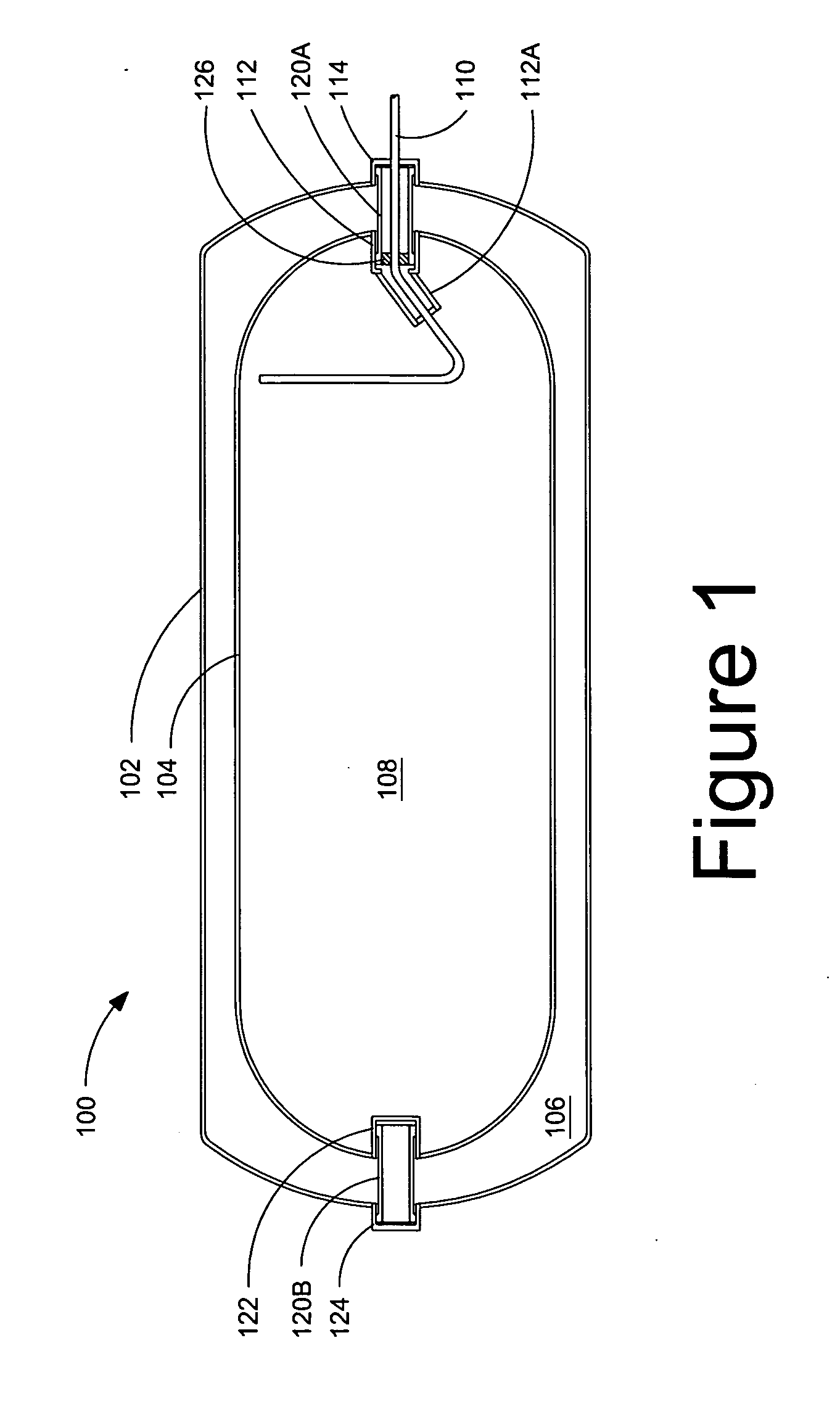 Container for holding a cryogenic fluid