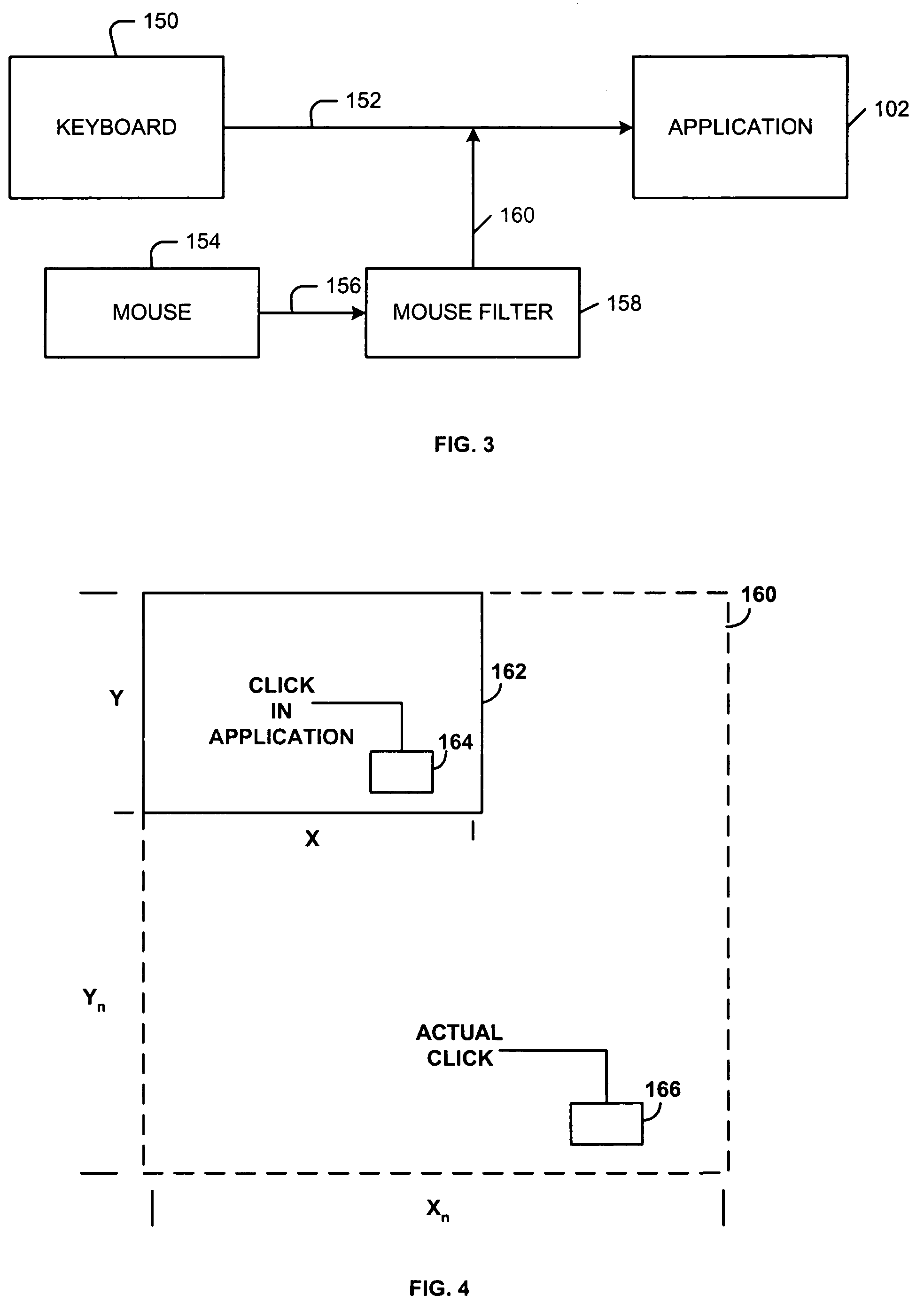 Method and apparatus for enlarging an output display on a display
