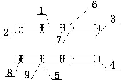 Assembled bolt group mold