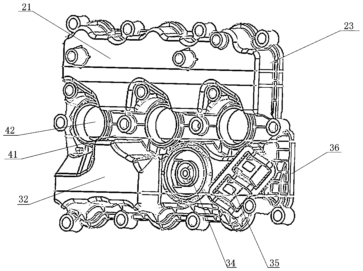 An adsorption type engine cover
