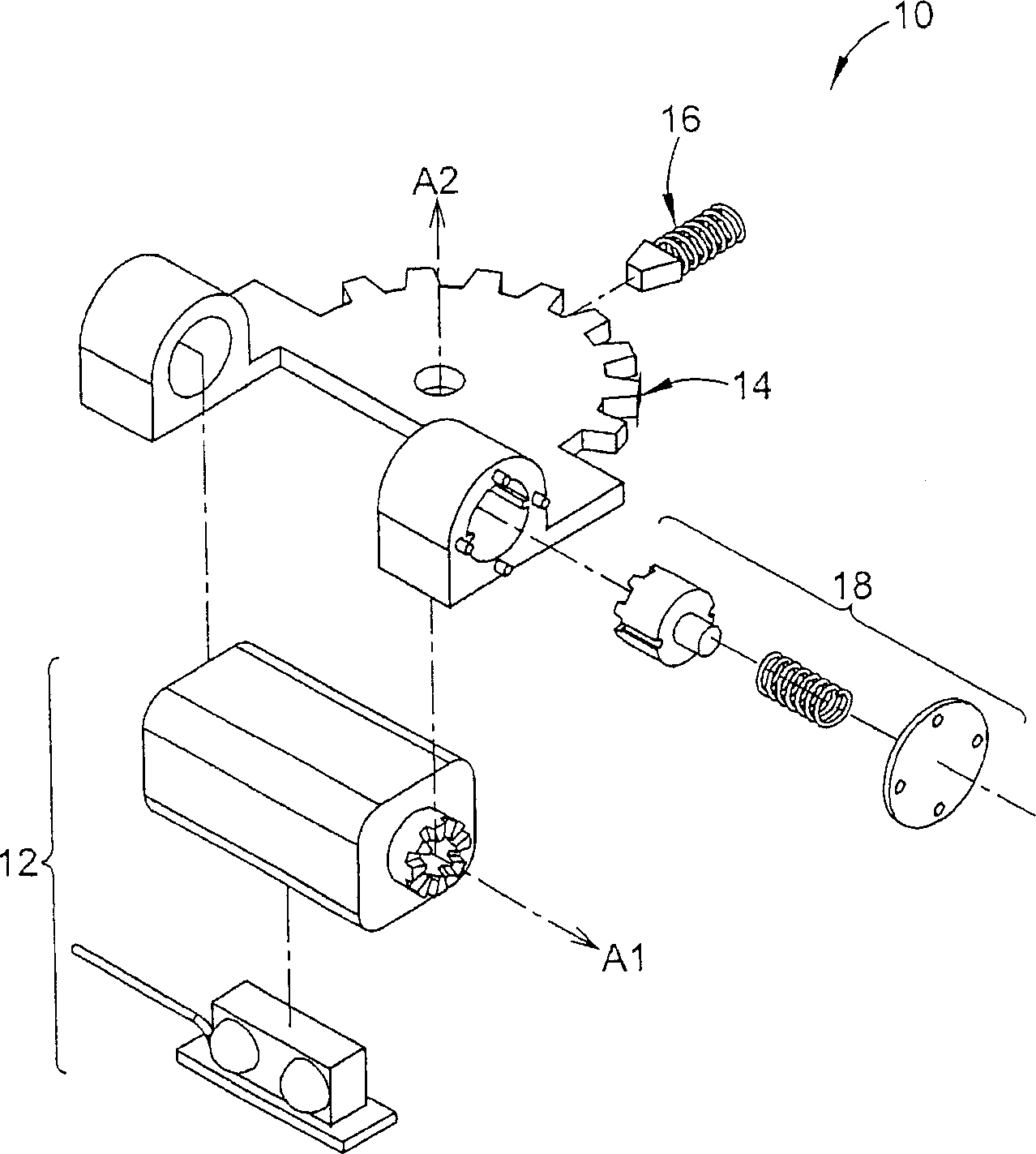 Transmission device of regulating transmit-receive position