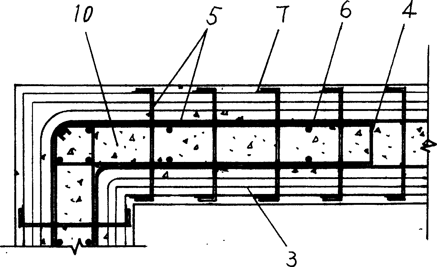 Composite heat insulation concrete shear wall and its construction method