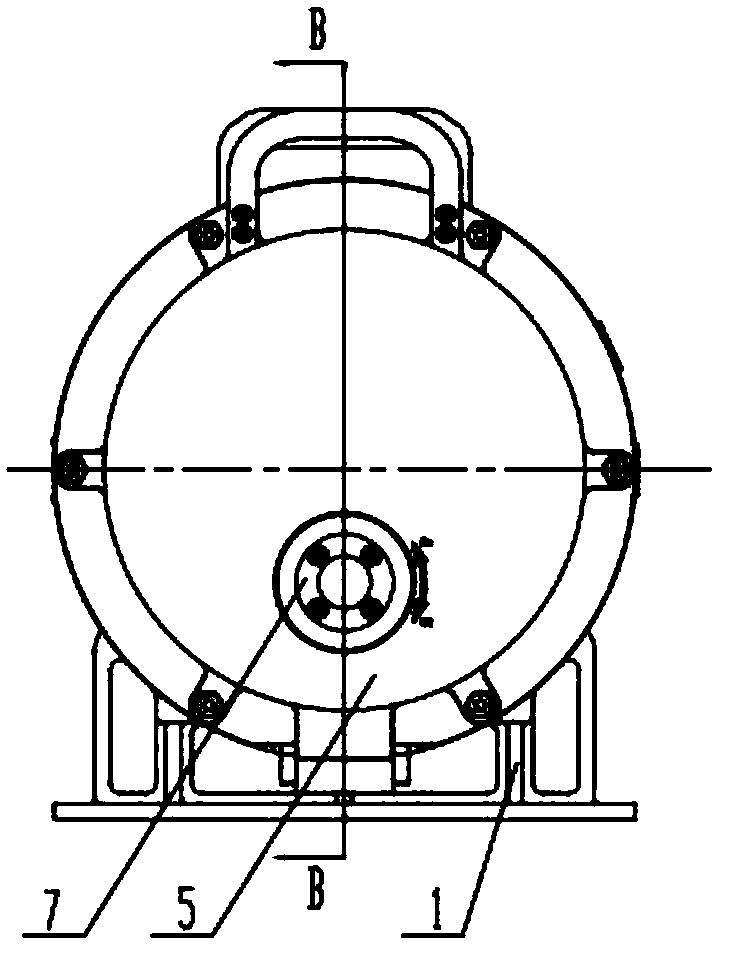 A space comprehensive material science experiment device